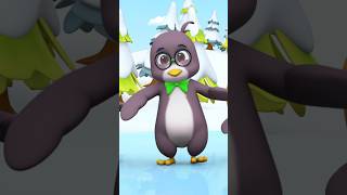 Penguin Dance Song #shorts #nurseryrhymes #funforkids #cartoonvideos