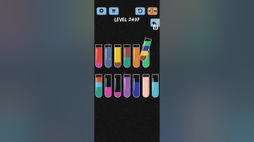 Water Color Sort Level 2496 2497 2498 2499 2500