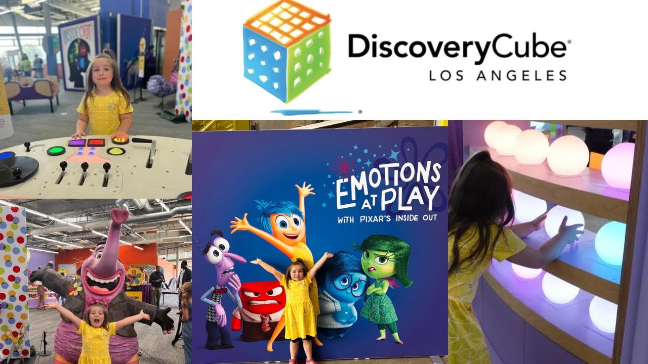 New Emotions At play Exhibit At Discovery Cube Los Angeles!!! INCREDIBLE!!!