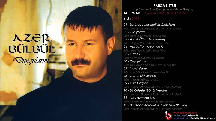 Azer Bülbül - Karlı Dağlar