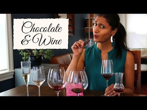 Wine Pairing with Chocolate (Treat Yourself!)