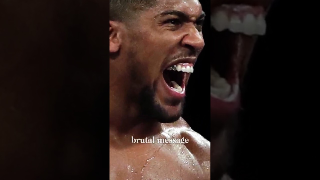 Anthony Joshua BREAKS SILENCE With Cold Message To Tyson Fury