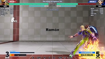 The King of Fighters XV (Version 1.62) - Ramón NEW 100% Death Combo.