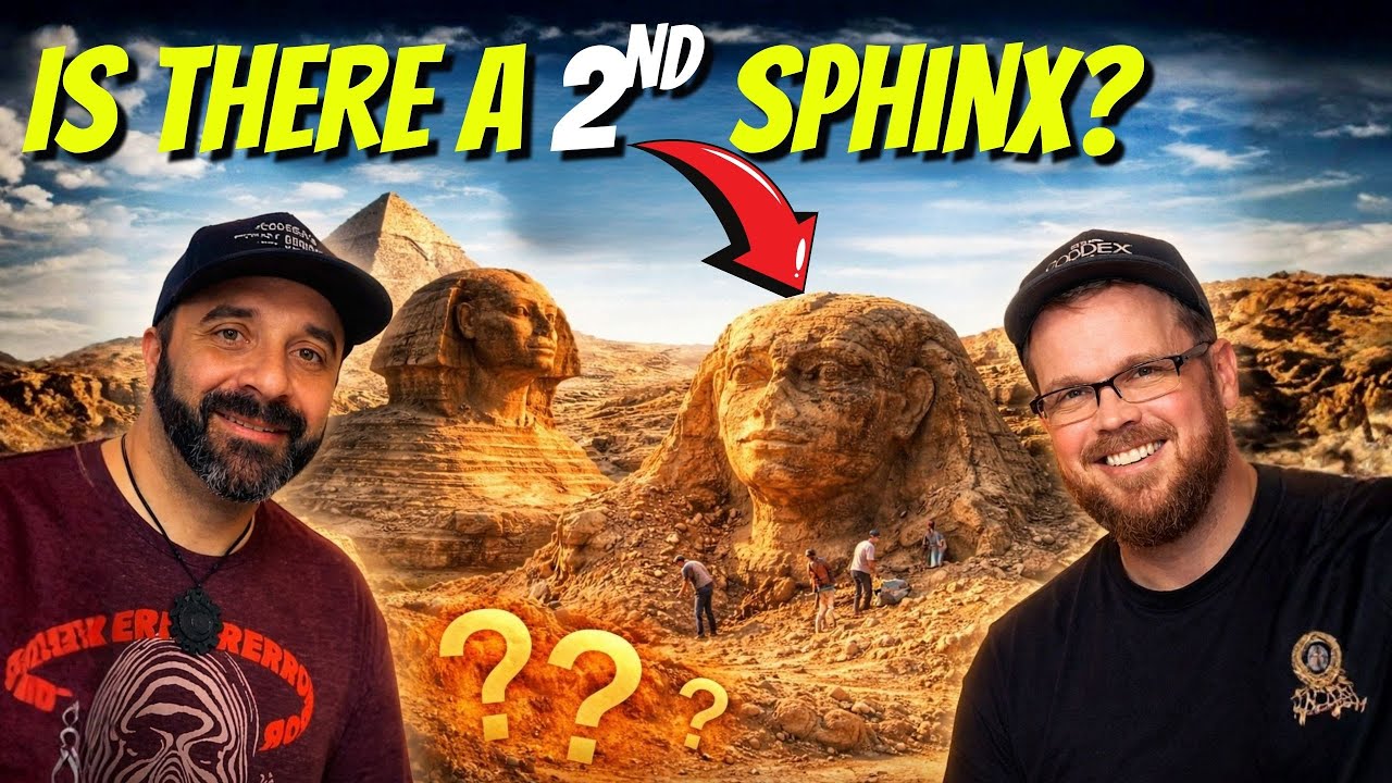 Is There a Second Sphinx in Egypt? | Hidden Structures, Radar Scans & Ancient Mysteries 📱