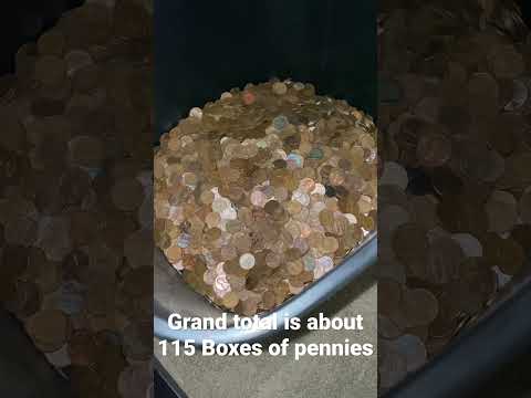 250,000 Pennies - Saving Every Copper Penny I’ve Ever Found