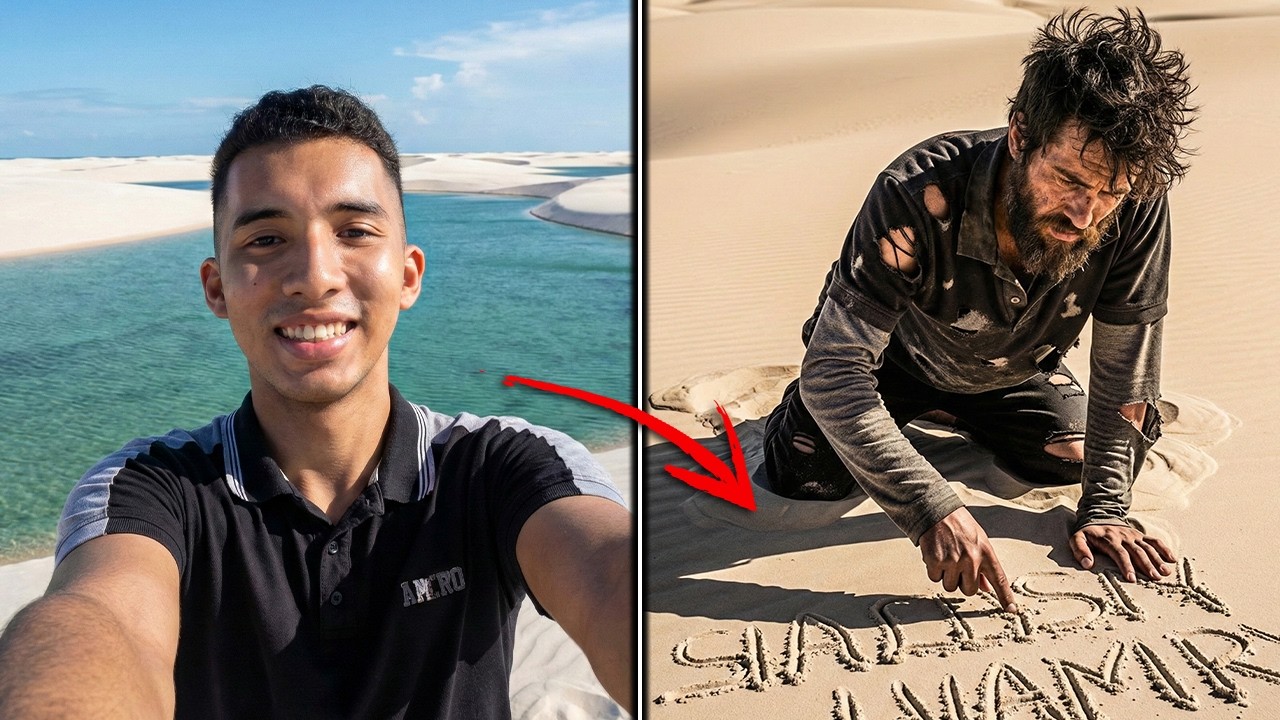 Jovem Desapareceu No Parque Lençóis Maranhenses — 1 Ano Depois Foi Encontrado Escrevendo Na Areia