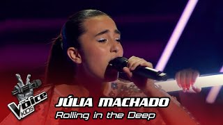 Júlia Machado - "Rolling in the Deep" | 1.ª Gala | The Voice Kids Portugal