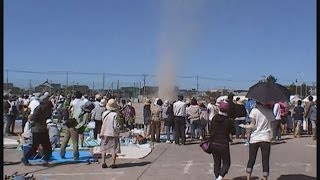 運動会中に大型つむじ風 北海道・旭川の小学校