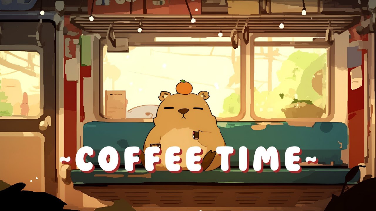Capybara Music Corner | Calming Beats & Melodies 🦫 🌿 ☕ | Focus Helper
