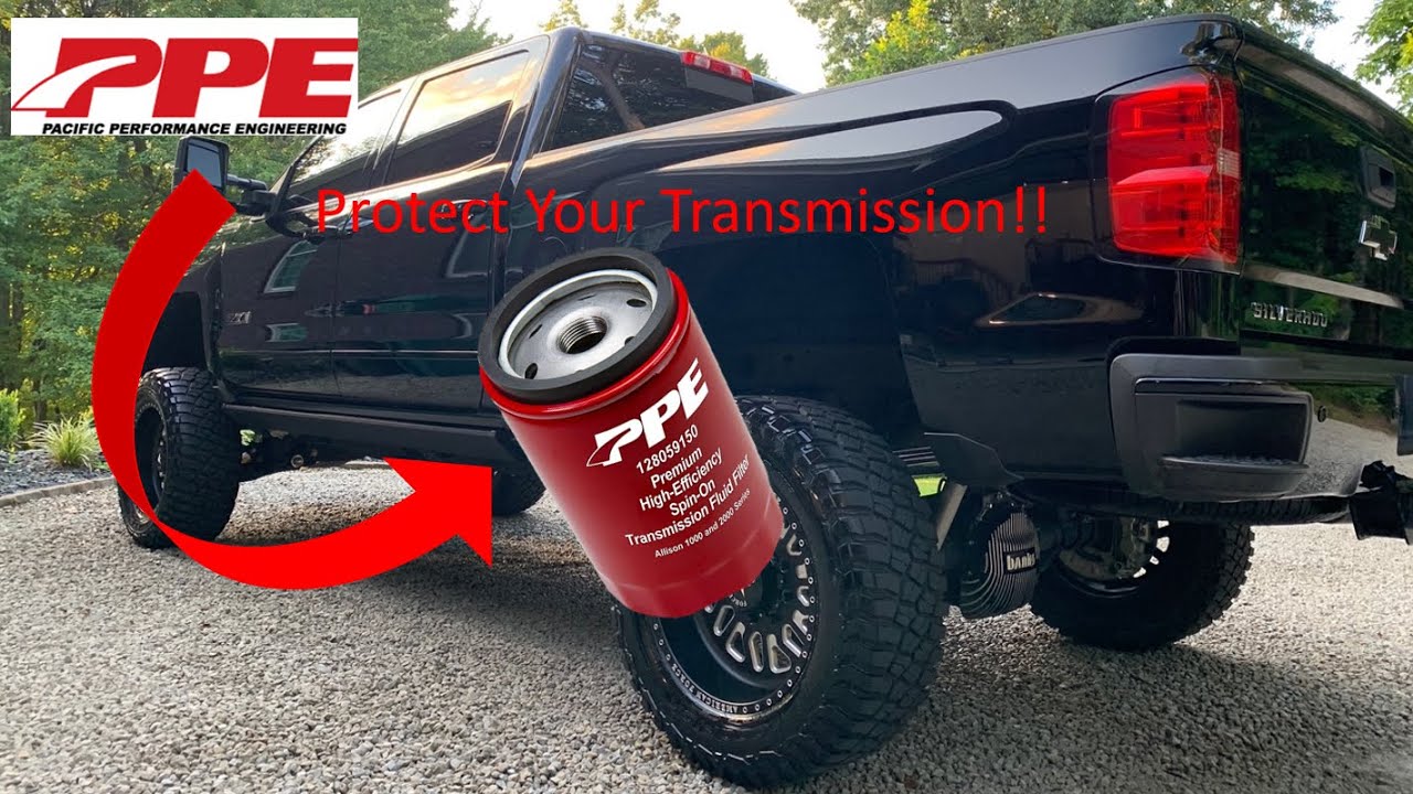 PPE Double Deep Transmission Filter Install L5P Duramax!! YouTube