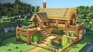 Minecraft Köy Modern Evi Yapımı