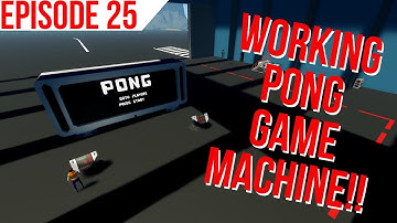 Pong game machine that Actually Works!! - [Stormworks: Build and Rescue]