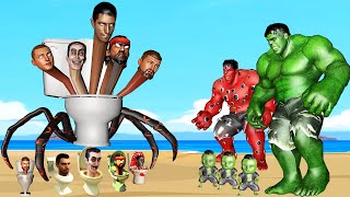 Evolution of SKIBIDI DOM DOM TOILET ARMY Vs Evolution of HULK : Who Is The King Of Monsters ?