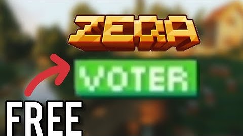 How to Get the voter rank for free on Zeqa