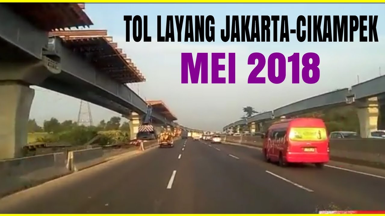 perkembangan jalan  layang elevated sisi kanan Kiri jalan  