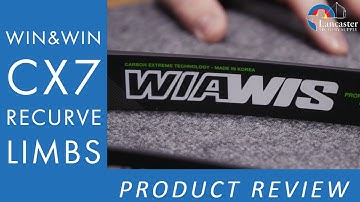 WIN&WIN CX7 Recurve Limbs Product Video | LancasterArchery.com