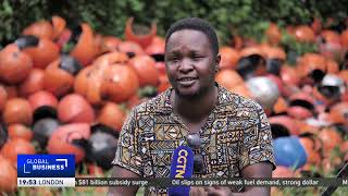 Ugandan artist promotes innovative waste management