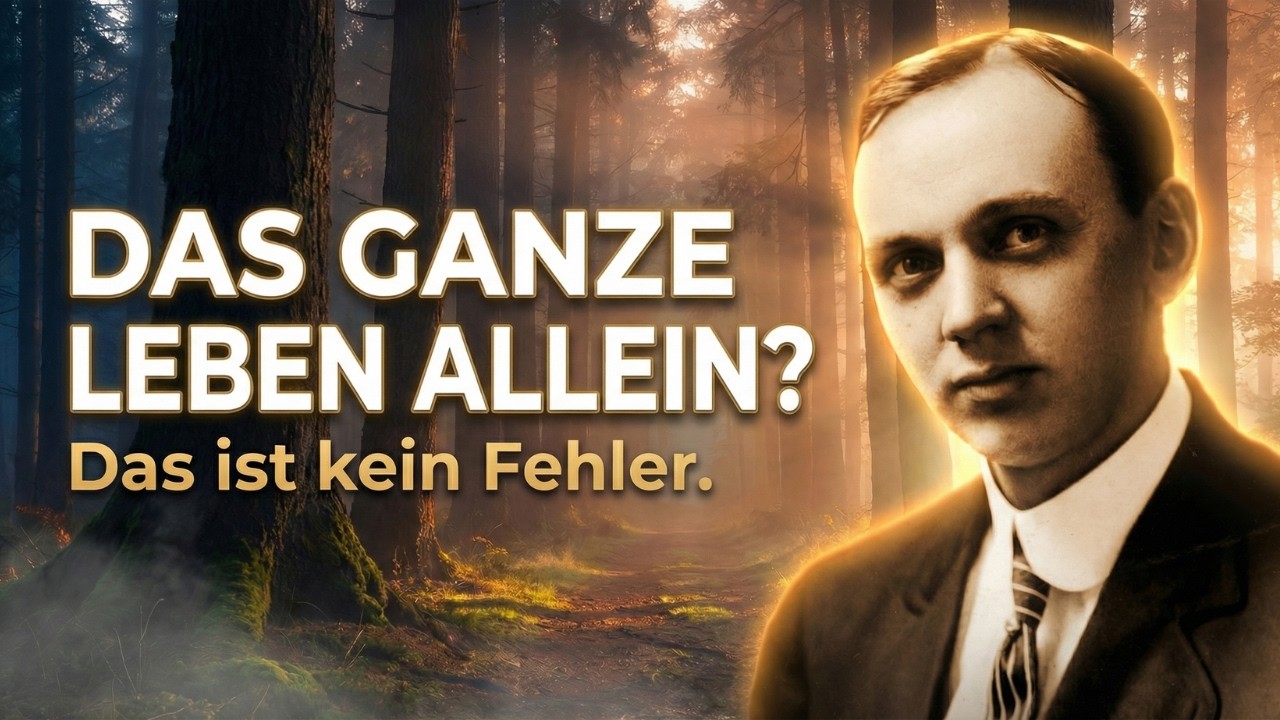 Edgar Cayce: Wenn Sie Immer ALLEIN Sein Mussten — Das Ist Kein Fehler, Sondern Eine Mission