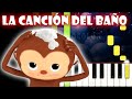 La Canción del Baño | Piano Cover | Tutorial | Karaoke