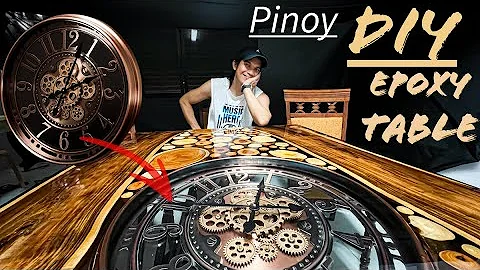 HOW TO MAKE EPOXY TABLE /TIME MECHANISM