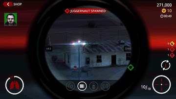 Hitman Sniper : Zombies Expert Infinite Rounds (My best)