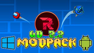 GD 2.2 MOD PACK | ANDROID & PC | Unlock All, Copy Hack, Custom Objects Bypass and more...