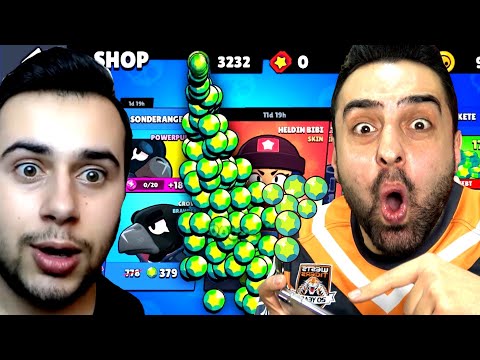 BATTIM ! WİN ALAMAZSAN MARKET DEKİ EN PAHALI ŞEYİ AL ! MONTAJ STARS İLE BRAWL STARS !