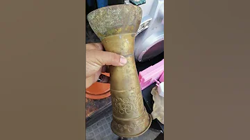 بمناسبة عاشوراء تذكرت هذه الطعريجة النحاسية من القرن الماضي مول الياقوتة حمراء 