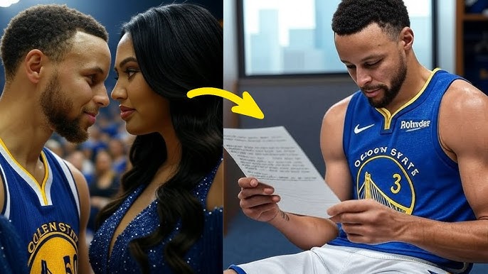 Stephen Curry receives a letter from his wife before the game and what  happens next, no one expected - YouTube