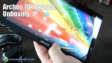 Archos 101 Oxygen Unboxing
