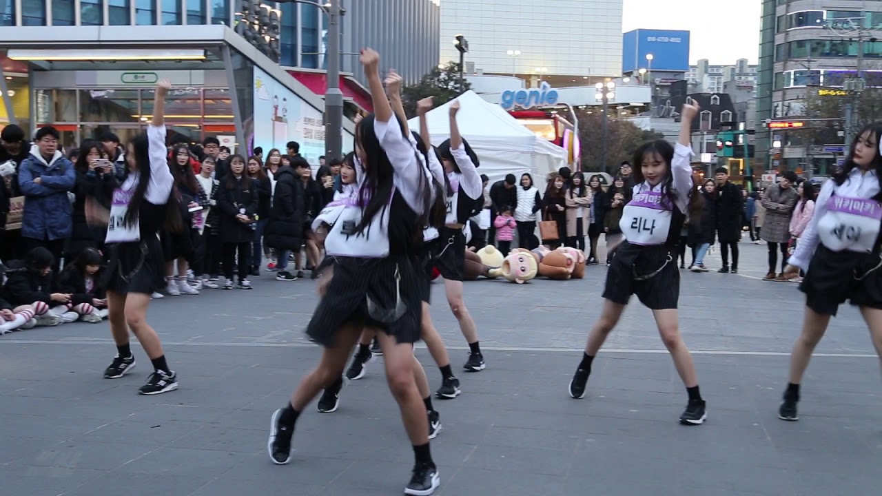 JHKTV] 신촌댄스 위키미키shin chon k-pop dance weki meki( 순천)