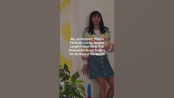 #introvert #socialbattery #extrovert #friends #hangout