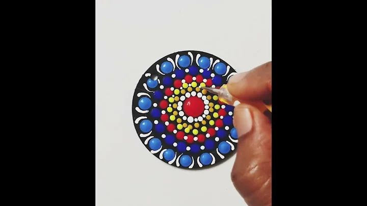 DOT MANDALA KEYCHAIN 