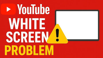 How To Fix YouTube White Screen Problem | YouTube Not Loading Issue Solved
