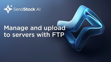 SendStockAI: Manage and upload to servers with FTP