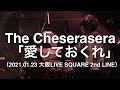 【即興ドラム記録】The Cheserasera「愛しておくれ」(2021.01.23 大阪LIVE SQUARE 2nd LINE)