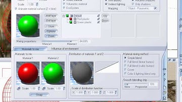 Particle simulation with ecosystem. 9/16/2007 Vue 6 [vp1]