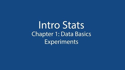 OpenIntroStats Ch1:  Introduction To Data Experiments