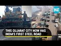 Surat gets India’s first-ever, 1km long steel-slag road; Sets sustainable development example