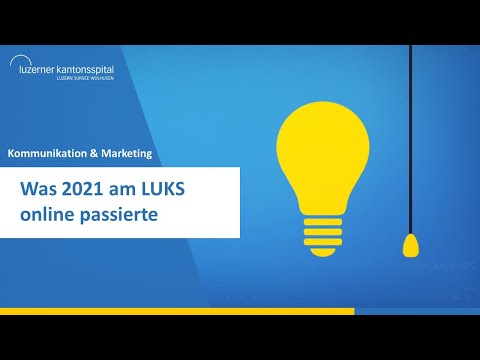 Was 2021 am Luzerner Kantonsspital online passierte