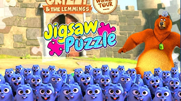 Grizzy and the Lemmings Amazing  World Tour Jigsaw ep 61