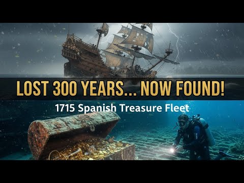 تم العثور على مليون دولار من العملات الذهبية من حطام سفينة أسطول الكنوز الإسباني عام 1715 قبالة