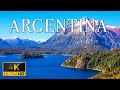 Flying over argentina 4k u relaxing music with stunning beautiful natural for reading
