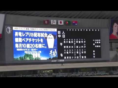 ２０１５年　アサヒビールイメージガール　西田有沙さん始球式