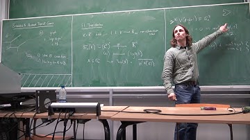 Chris Lazda (UvA), Basics on tropical geometry and tropical curves, part 1 of 2