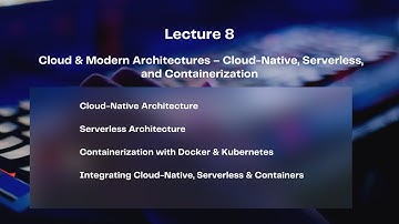 Best Cloud and Modern Architectures – Cloud-Native, Serverless, and Containerization