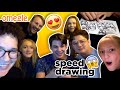 Speed Drawing on OMEGLE (Wholesome Reactions) | rooneyojr
