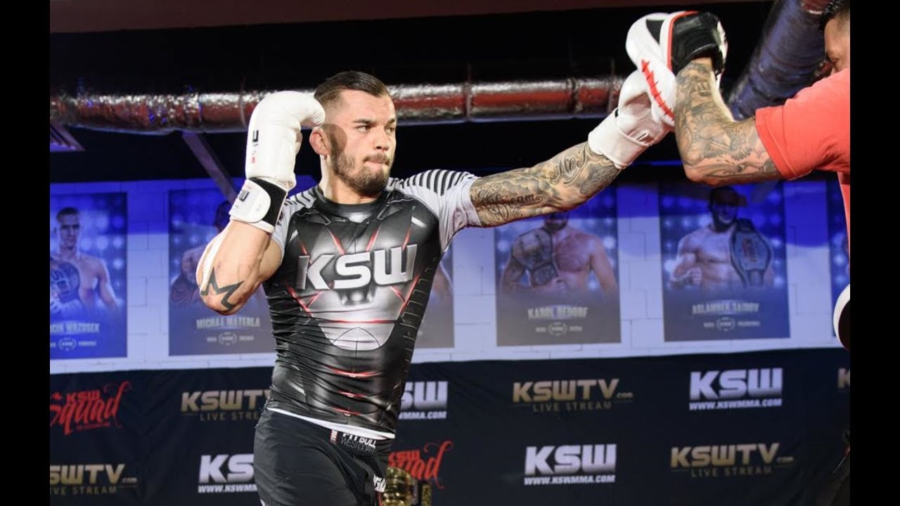 Roberto Soldic KSW 43 Open Workout + Interview