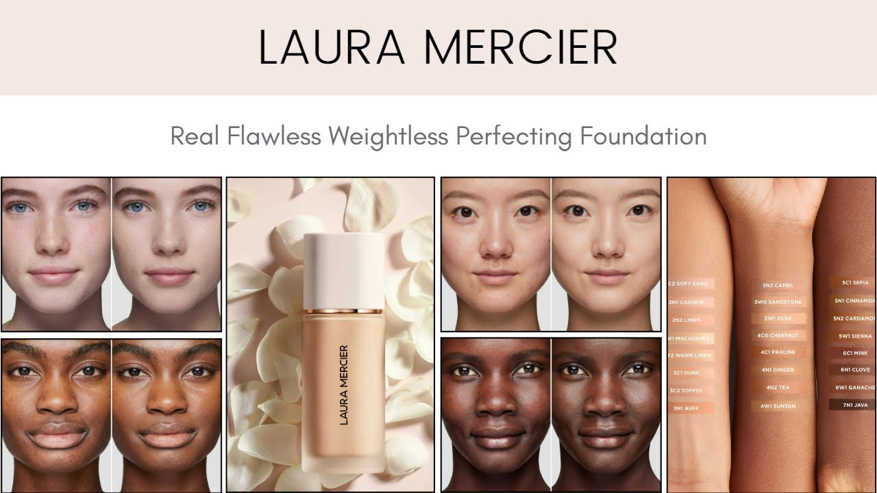 Mercier Foundation Color Chart