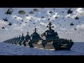 It just happened! 17 minutes ago, 12 Russian ships carrying 250 tanks were sunk.